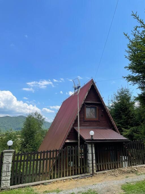 Domek Na Gorze Z Pieknym Widokiem Bukowiec  Kültér fotó